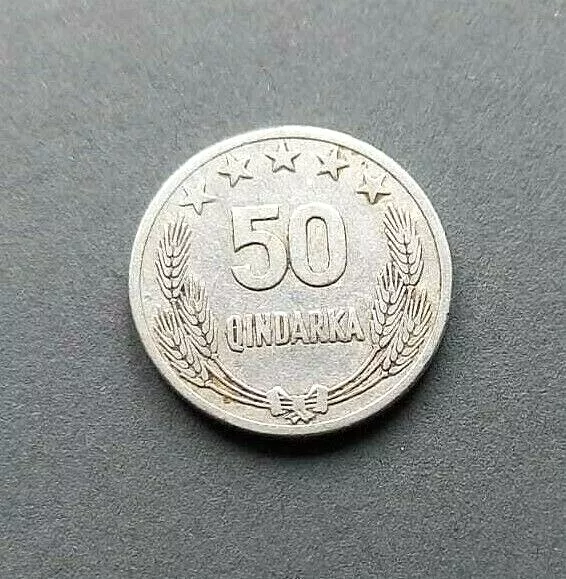 Albanien 50 Qindarka, 1964 24 MAJ 1944 / SHQIPËRI