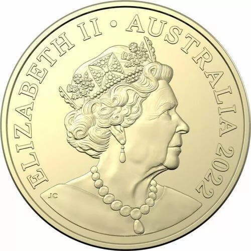 2022 Australian One Dollar $1 coin UNC ex Roll MOB OF ROOS