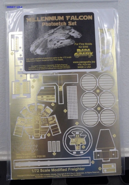 Falcon Gun Ports DeAgostini用 PGX198 Deagostini Millennium Falcon Full Kit Star Wars - Millennium