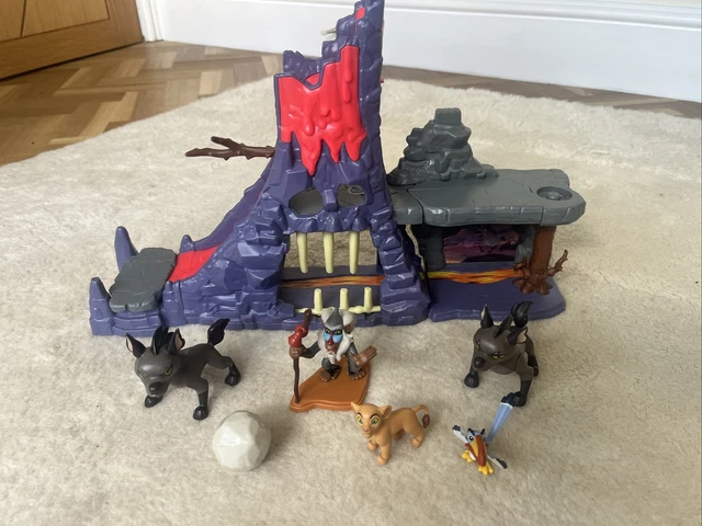 DISNEY LION KING Lion Guard Hyenas Hide Out Play Set With Figures £32.