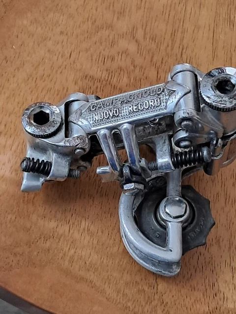 Dérailleur Arrière Campagnolo Record Titanium - 10 Vitesses - Pour Vélo De Route - État D'usage