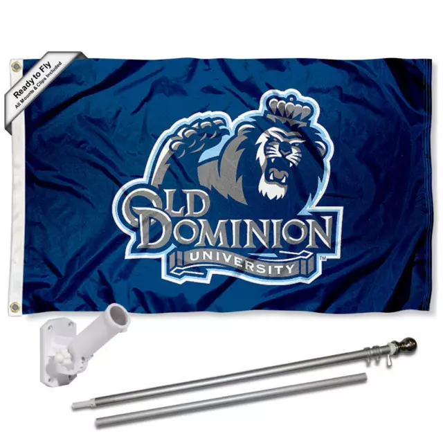Old Dominion Monarchs Flag Pole and Bracket Mount Holder