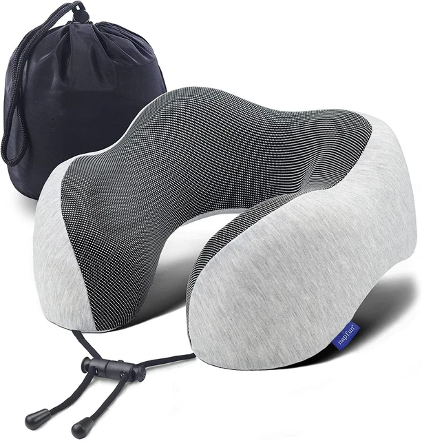 Memory Foam U-Shaped Travel Pillow Neck Support Head Rest Car Plane Neck Pillow