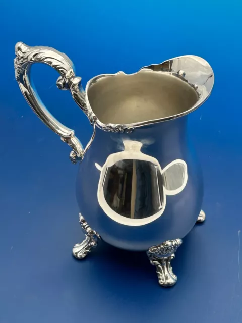 Vintage silverplate water pitcher by lunt eloquence pattern