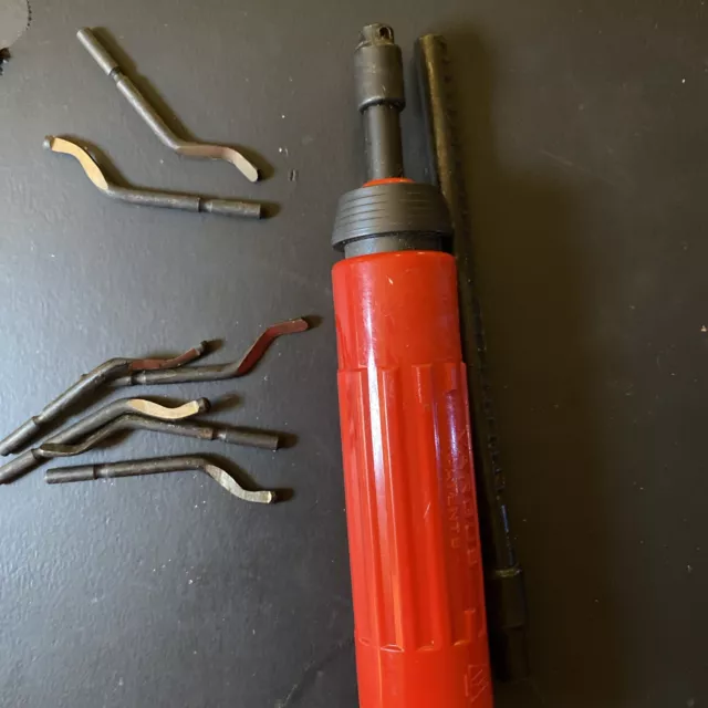 B Red Handle Deburring Tool