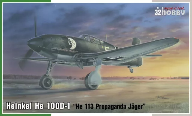 Special Hobby 1:32 100-SH32009 Heinkel He 100D-1 Propaganda Jäger He 113 'Propag