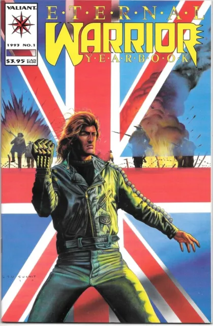 Eternal Warrior Yearbook Comic Book #1 Valiant 1993 VERY FN/NEAR MINT NEW UNREAD