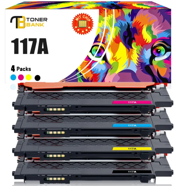 1-5 XXL Toner zu HP 117A W2070A Color Laser MFP 178nwg nw 179 fwg fnw 150nw 150a