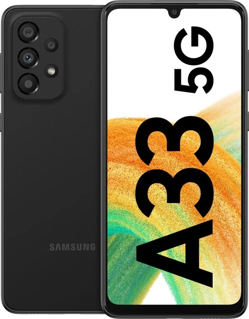 Samsung Galaxy A33 5G SM-A336B/DSN - 128Go - Awesome Black (Déverrouillé)
