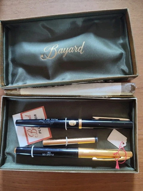 Stylo Plume Bayard Souverain De Luxe - Plume En Or 18 Carats, Occasion Bon état