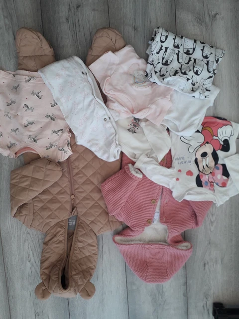 Pacchetto Vestiti Bambine 3/6 Mths Mrs Laccio Disney High Street Ottimo Cond