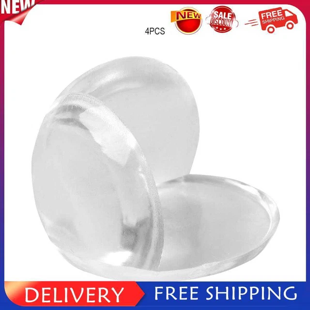 Transparent Silicone Baby Safety Anti-collision Edge Corner Guards (4pcs)