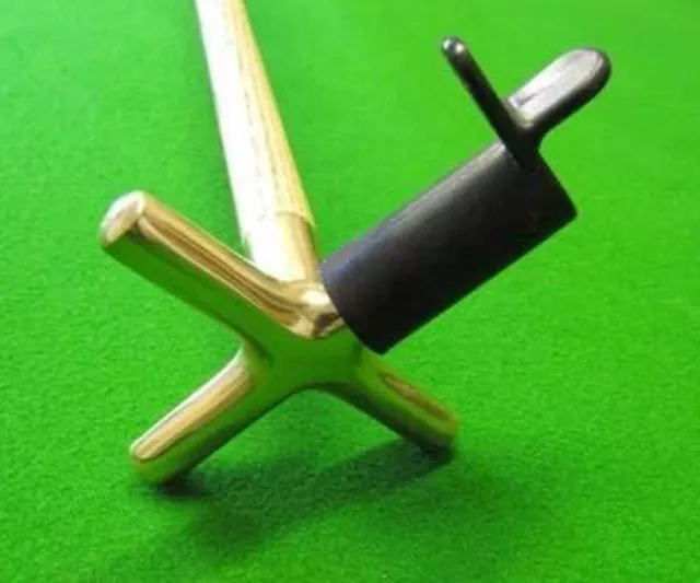 Snooker Rest Head Extension. Put onto cross rest head to aid difficult cueing