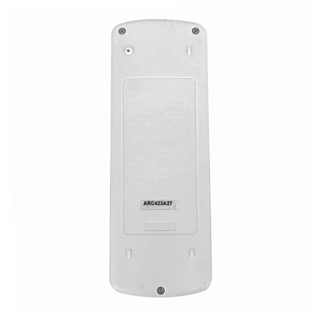 Air Conditioner Remote Control Replacement Accessory for ARC423A27 Repair 3