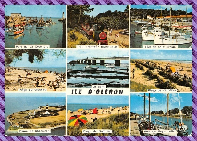 Carte postale Le fort Boyard depuis la plage sur l'île d'Oléron IOCCM07