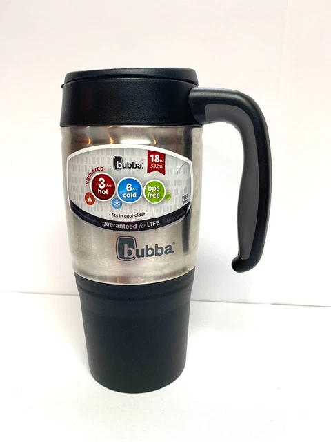 *NEW* bubba Hero Dual-Wall Vacuum-Insulated Stainless Steel Mug 18 oz. Gunmetal