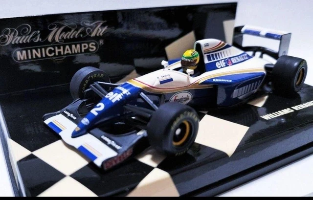 Williams Renault FW 15 - Microchamps 1/64 - Modèle Réduit Collection Paul's Model Art