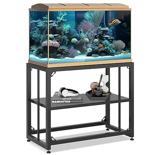 Fish Tank Stand Aquarium Stand, Metal Aquarium Turtle Tank, 40 Gallon