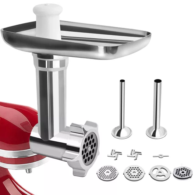 Home Food Meat Grinder Sausage Stuffer Attachment For KitchenAid Stand Mixer US 3