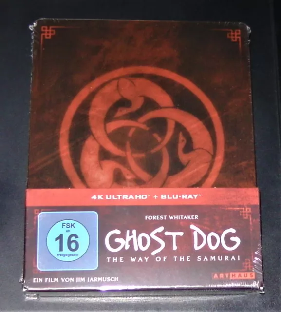 Ghost Dog The Way Of The Samuray 4K blu ray+ blu ray Limitata steelbook Nuovo