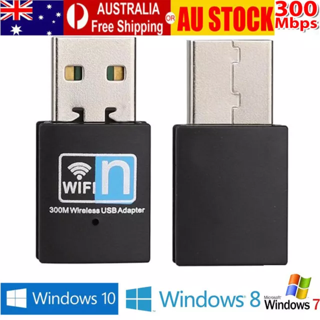 300Mbps Dual Band Wireless Network External Receiver WiFi Dongle For Laptop,PC