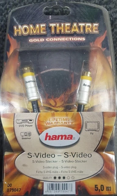 CDL Icro-Cavo Da SCART A SVHS/S-VHS E S-Video Ingresso E 2 X