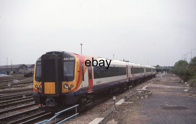 Class 444 Reference 35MM RAILWAY SLIDE - EMU Class 444. 444027 @ Eastleigh £2.99 - PicClick UK