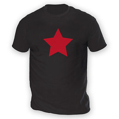 Red Star Mens T-Shirt -x13 Colours- Metal Alternative Emo Hardcore Band Rock