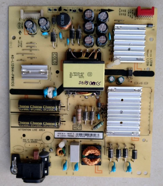 Carte Alimentation Thomson 55UD6696 (40-L131H4-PWB1CG) - Testée Fonctionnelle