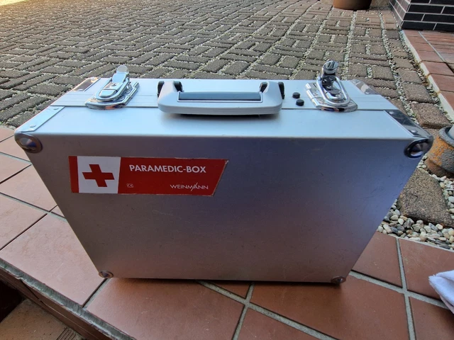 Ulmer Notfallkoffer klein Weinmann mit Ambubeutel, RR, u.a. Top gepflegt
