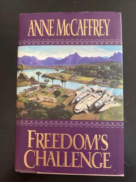 FIRST EDITION / SIGNED Anne McCaffrey Freedom's Challenge