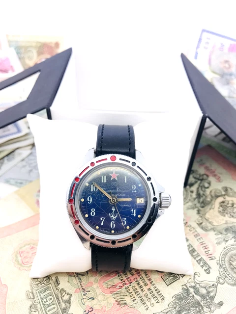 RARE SOUS MARIN Komandirskie Vostok Wostok Commander URSS
