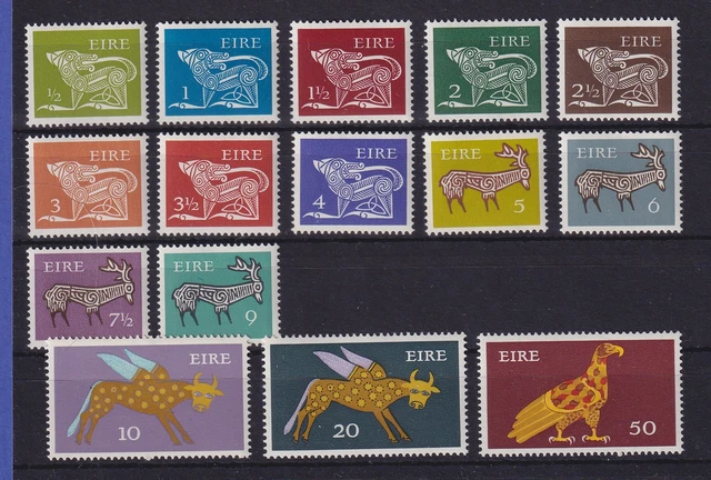 Ireland 1971 Early Irish Art Mi.-No. 250-264 Mint **