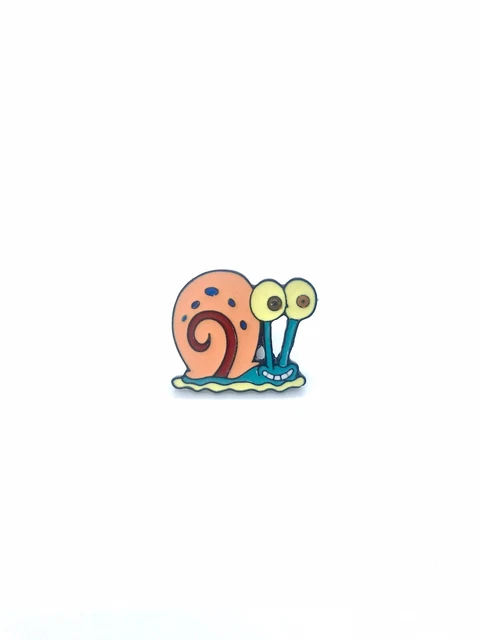 Gary the Snail Pin Badge Lapel , Fast Shipping UK Seller. Ideal Birthday Gift. Gary the Snail Pin Badge Lapel , Fast Shipping UK Seller. Ideal Birthday Gift.