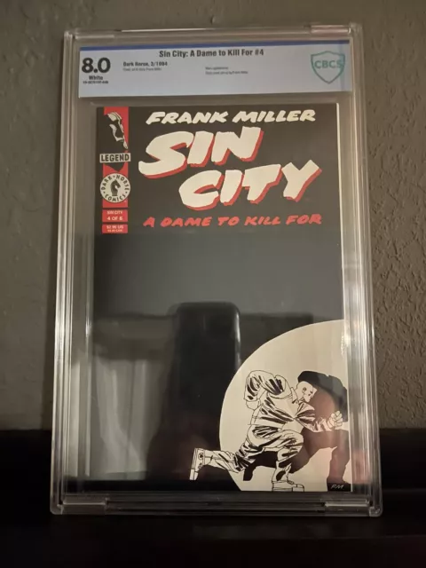 Sin City: A Dame to Kill For #4 CBCS 9.8 Frank Miller