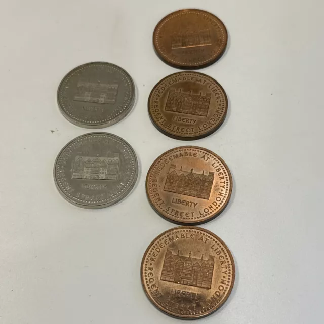 Store Voucher Gift Liberty Of London £90 Value Coins No Reserve