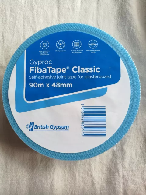 Gyproc FibaTape Plasterboard Joint Tape | Xtreme Mold-X Classic Perfect Finish