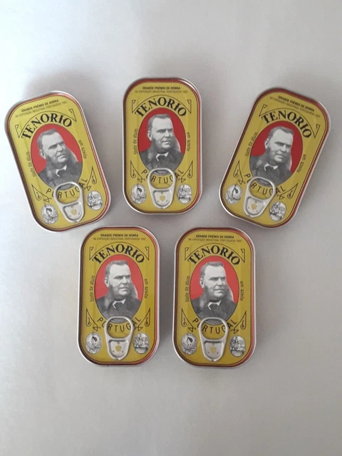 5× Filetti Di Tonno Portoghese Tenorio In Olio Di Oliva