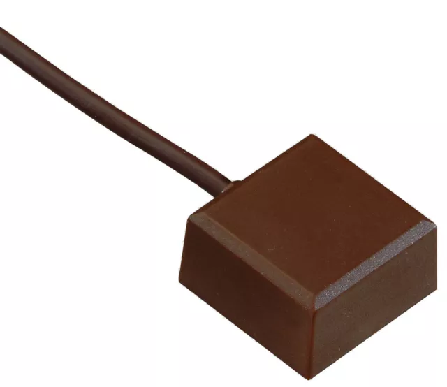 Detector de roturas de vidrio ABUS ventana libre de potencial NC PGM sistema de alarma marrón FU7300B
