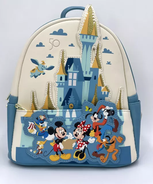 Cosplay Mini Backpack 50th Anniversary Loungefly Castle Walt Disney World