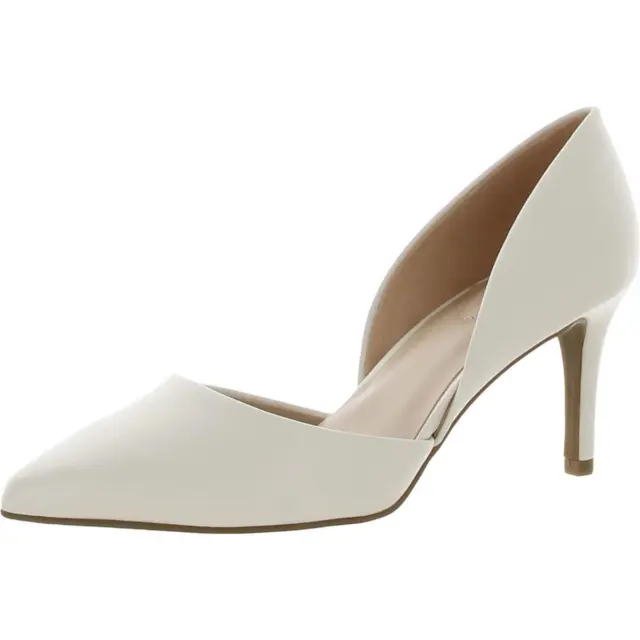 Bandolino Womens Grenow Ivory D'Orsay Heels Shoes 7 Medium (B,M) BHFO 9551