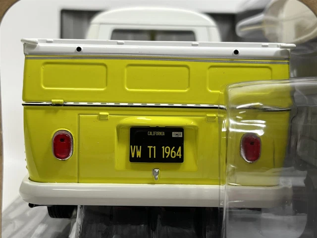 Volkswagen T1 Pick-Up 1950 Jaune & Blanc 1:18 Echelle Solido 1806706 5