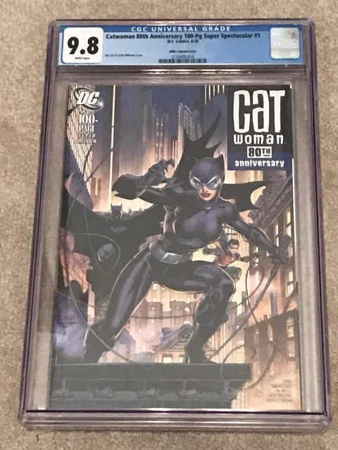 Catwoman 80th Anniversary 100-Pg Super Spectacular #1 CGC 9.8 Jim Lee variant