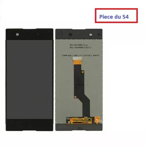 Ecran Lcd Complet + Vitre Tactile Pour Sony Xperia Xa1 Noir G3121/G3112 (#A64#)