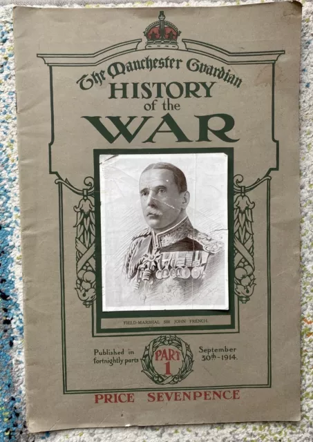 History of the War (WW1) - The Manchester Guardian - Sep 30th 1914
