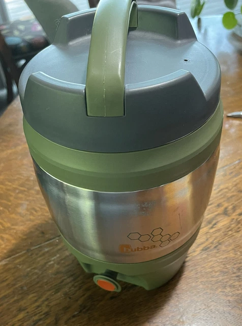 Bubba KEG 128oz 3.8L Stainless Steel & Green Large Insulated Thermos Pour Spout