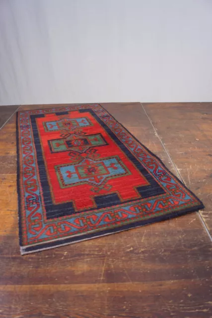 60er Alfombra Carpet Manta Shag 140 x 66 70er Mid Century Oriental Puente