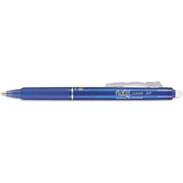 Pilot Gel Pen Frixion Clicker Refillable Retractable Blue Ink Erasable 31451