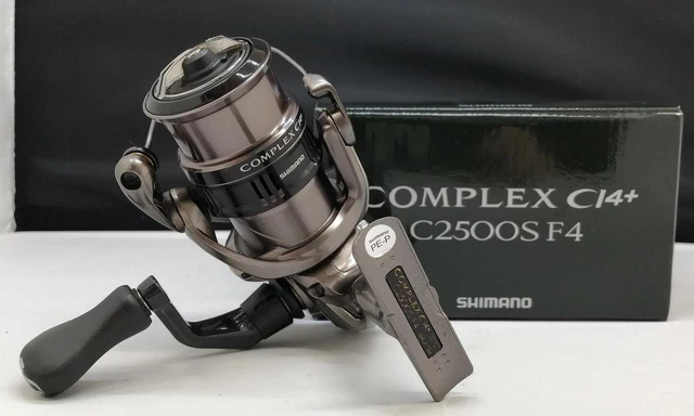 リール SHIMANO COMPLEX C14 C2500S F4 HG SHIMANO17コンプレックスCI4+ C2500S F4 HG】 いまさらインプレ