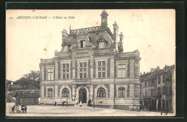 CPA Arcueil-Cachan, L´Hotel de Ville